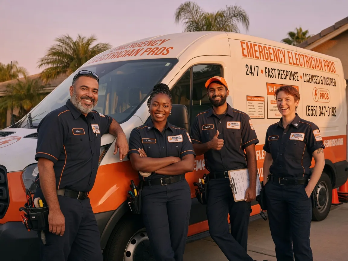 Emergency Electrician company in Pala, CA